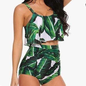 Adome high waisted bikini XXL nwot